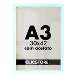 Kit 5 Molduras A3 Para Quadro Foto Poster Acetato 30x42