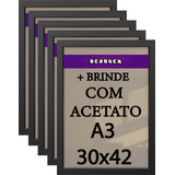 Kit 5 Molduras Quadro A3 Certificados