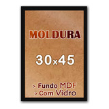 Kit 5 Molduras Quadros 30x45 Com