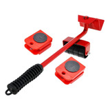 Kit 5 Movedor Rodinhas Para Mudança De Móveis Grandes