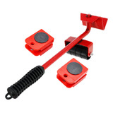 Kit 5 Movedor Rodinhas Para Mudança De Móveis Grandes