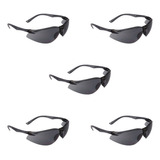 Kit 5 Óculos Proteção Segurança Trabalho