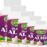 Kit 5 Óleo De Alho Em Cápsulas 150 Cápsulas 350mg - Unilife