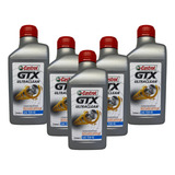 Kit 5 Óleo Motor Castrol 15w40 Gtx Ultraclean Semissintetico