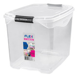 Kit 5 Organizador Grande Transparente 36