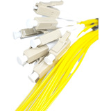 Kit 5 Peças - Pigtail Óptico Multi 50/125 Lc 1,5mts