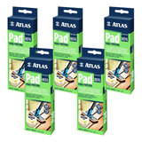 Kit 5 Peças Refil Pad Pintura Verniz E Stain Atlas
