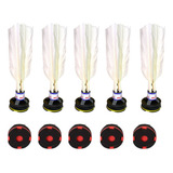 Kit 5 Peteca Oficial Tradicional Profissional Sakisteca Nova