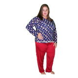 Kit 5 Pijama Malha Longo Plus