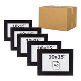 Kit 5 Porta Retrato 10x15 Madeira Escura Prsc-t Atacado