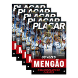 Kit 5 Poster Placar Flamengo-maior Campeão Carioca 2024