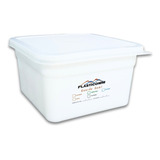 Kit 5 Pote Caixas Organizadoras 4 Litros Freezer Alimentos