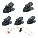 Kit 5 Presilhas Jacaré Para Microfone E Fone
