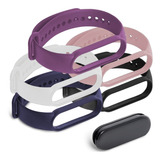 Kit 5 Pulseira Colorida Mi Band