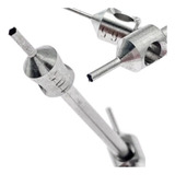 Kit 5 Punch Serrilhado 4.0 X 0,8 Mm Transplante Capilar Fue