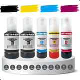 Kit 5 Refil Tinta Compatível Epson