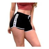 Kit 5 Shorts Casual Veludo Love Shortinho Feminino Moda