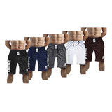 Kit 5 Shorts Crossfit Dry Fit
