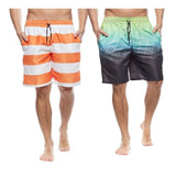 Kit 5 Shorts De Praia Masculino