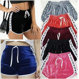Kit 5 Shorts Feminino Love Veludo Casual Atacado