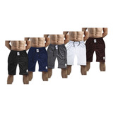 Kit 5 Shorts Masculino Academia Corrida