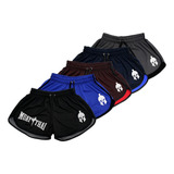 Kit 5 Shorts Muay Thai Boxe