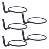 Kit 5 Suporte Anel Raiz N4 21cm Parede P/ Vaso Autoirrigável