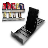 Kit 5 Suporte Expositor Barra Chocolate Doce Display Balcão