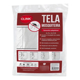 Kit 5 Telas Mosquiteiro Anti Inseto Fita Ajustável 2,00x1,50