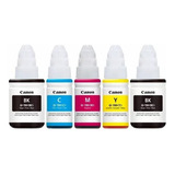 Kit 5 Tinta Original G3110 G4100 G3100 G-190