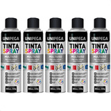 Kit 5 Tinta Spray Colorida Multiuso Automotivo Seca Rápido