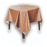 Kit 5 Toalhas De Mesa 4 Cadeira Plástico Térmico 1,40 X 1,40