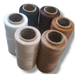 Kit 5 Tubos 335m Cada Fio Encerado Micro Macrame 0,5mm