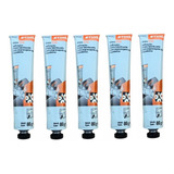 Kit 5 Tubos Graxa Original Stihl Roçadeiras De Todas Marcas