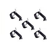 Kit 5 Un. Garra Clamp Gancho Iluminação 2 Polegadas Aço Q30