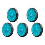 Kit 5 Unid. Roda Para Carrinho De Feira Reforcada