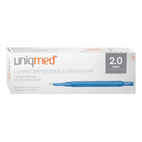 Kit 5 Unidades Cureta Dermatologica Descartável - Uniqmed