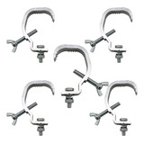 Kit 5 Unidades Gancho Clamp Garra Al30 Treliça Algema