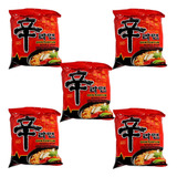 Kit 5 Unidades Lamen Coreano Apimentado Shin Ramyun