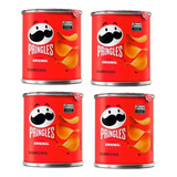 Kit 5 Unidades Mini Batata Pringles Salgadinho Biscoito 41gr