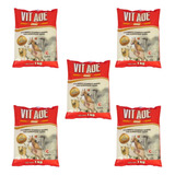 Kit 5 Unidades Vit Ade Vitamínico 1kg Calbos