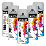 Kit 5 Verniz Spray Transparente 350ml Uso Geral Automotivo