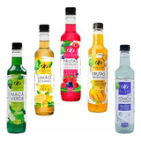 Kit 5 Xaropes Soda Italiana Zero Açúcar Diet Dilute 500ml