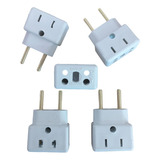 Kit 50 Adaptador Bob Esponja Tomada Pino Fino 10a/20a 3p