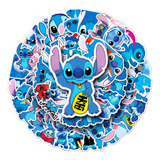 Kit 50 Adesivos De Lilo & Stitch Pcs Peças Unidades Fofinhos