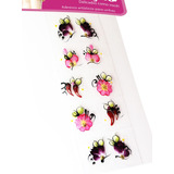 Kit 50 Adesivos Para Unhas Arte Sedução, 100% Artesanal