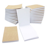 Kit 50 Bloco Anotacoes Rascunho Comanda Bar 10x7cm 50 Folhas