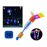 Kit 50 Brinquedos Avatar Luzes Led Voador Presente Criança 