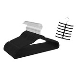 Kit 50 Cabides Veludo Organizador De Closet, Guarda Roupa