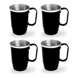 Kit 50 Caneca Chopp Alumínio Copo Cerveja Bebida 350ml